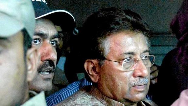 Musharraf (right) may come to regret his decision to return from exile.