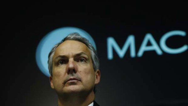 The profit halo is slipping for Macquarie Group CEO Nicholas Moore.