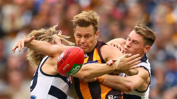 Just another game? The Hawks and the Cats will meet in a first-round final.