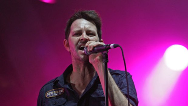 His scene?...Powderfinger frontman Bernard Fanning