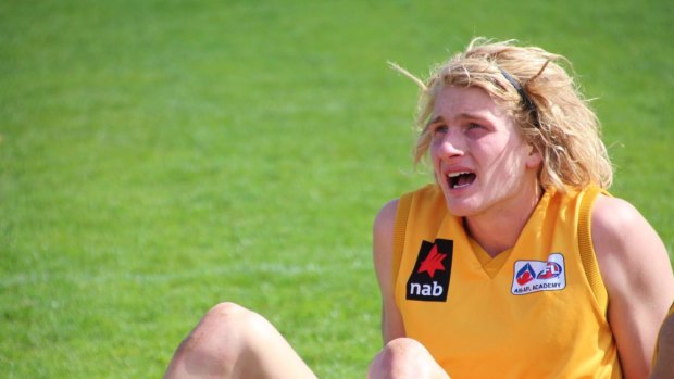 Lamb, the No.32 pick from last year's national draft is looking promising to make his AFL debut.
