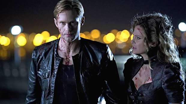 Family strains: Eric and Pam in <i>True Blood</i>.