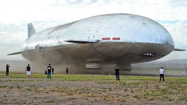 Attention grabbing: Zeppelins are posed to make a return to commercial use.
