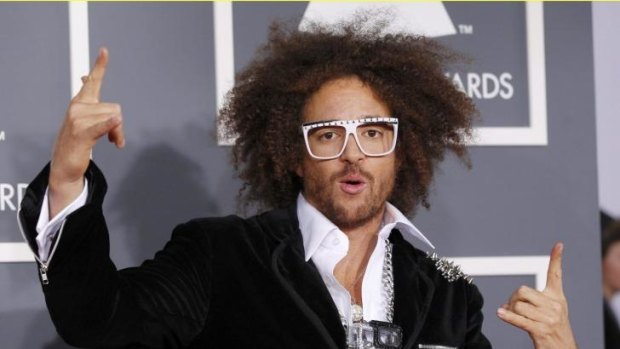 Glassed: <i>X-Factor</i> judge Redfoo.