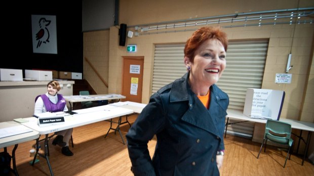 Pauline Hanson is feeling the cold shoulder of the political establishment.