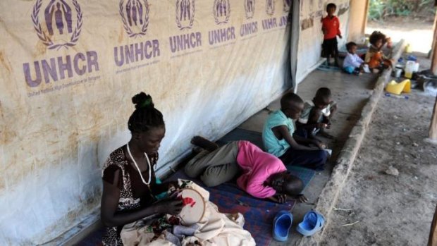 Confined: South Sudanese refugees at the Kakuma refugee camp in north-west Kenya.