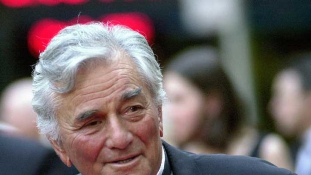 Actor Peter Falk, pictured in 2002, has died.