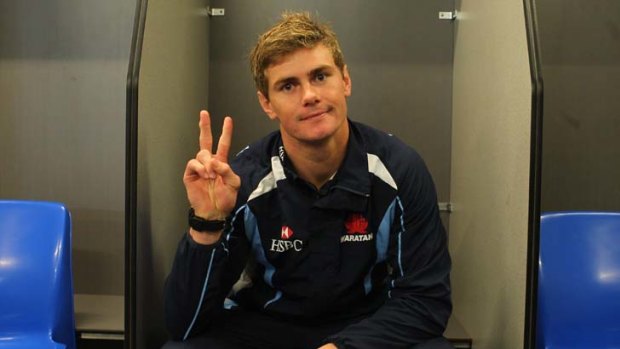 Back again ... Berrick Barnes believes he is ready for Test rugby after having a break due to a series of head injuries.