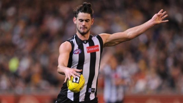 Brodie Grundy, while developing as a ruckman has been on the wrong side of the umpires.
