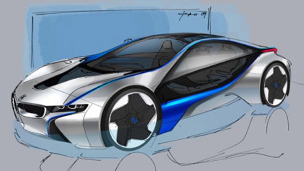 BMW's Vision Efficient Dynamics concept car