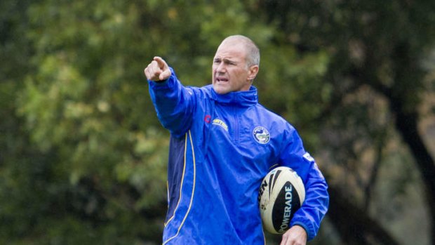 Will he return?: Brad Arthur during his first stint in charge of the Eels.