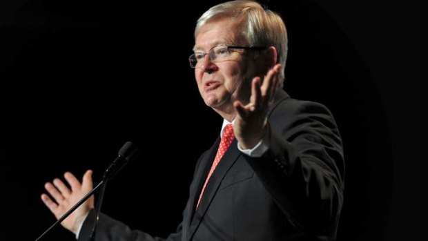 Former Prime Minister Kevin Rudd.