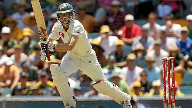 Premature end: Simon Katich played his last Test for Australia during the last home Ashes series.