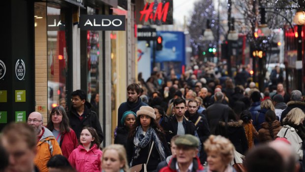 Spending in UK department stores slumped in November.