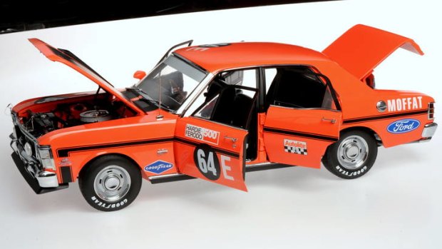 Die cast models are bought and sold at auction much like the real thing.
