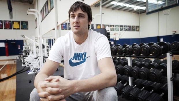 Weighty issue: Andrew Bogut says he was frustrated by the "injury-prone" tag lumped on him.