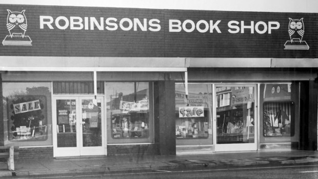 Robinsons bookshop in Frankston. Its longevity is credited for the award.