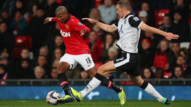 On the outer: Ashley Young.