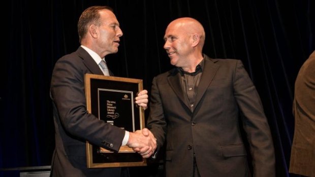 Richard Flanagan won the top prize at the WA Premier's Book Awards and later went on to accept one of the Prime Minister's Literary Awards.