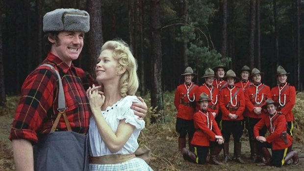 <i>The Lumberjack Song</I> by the Monty Python comedy troupe was co-written by Fred Tomlinson.