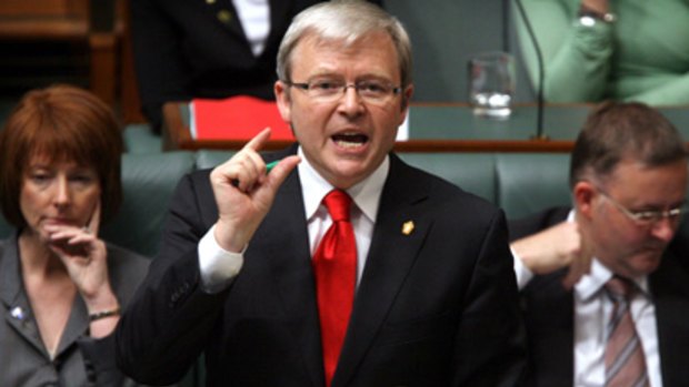 Tony Abbott has urged Kevin Rudd to deliver on his promise to curb executive salaries.