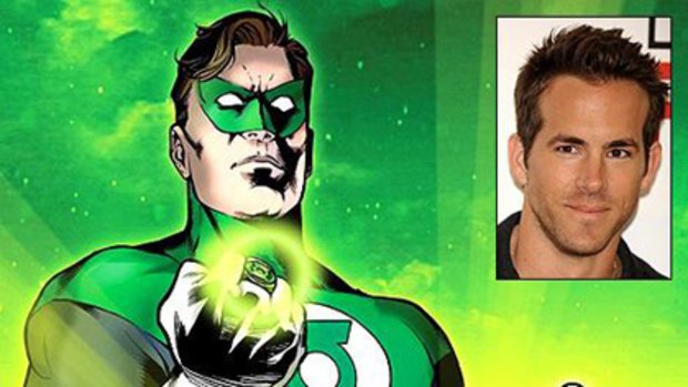 Not to be shot in Australia ... the <i>Green Lantern</i> movie is set to star actor Ryan Reynolds.