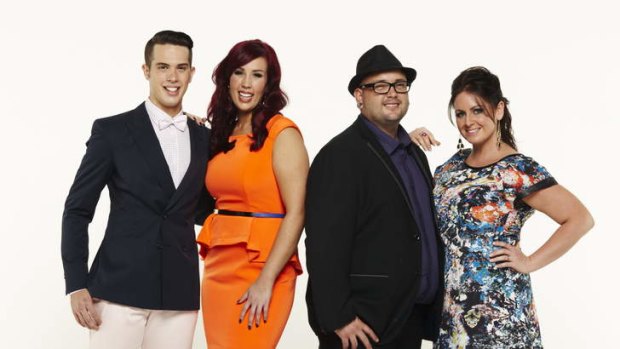 MKR Grand Finalists Jake and Elle, left, and Dan and Steph.