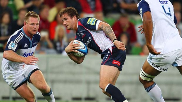 Fast footwork: Danny Cipriani will leave the Melbourne Rebels to play for Sale in the Aviva Premiership.