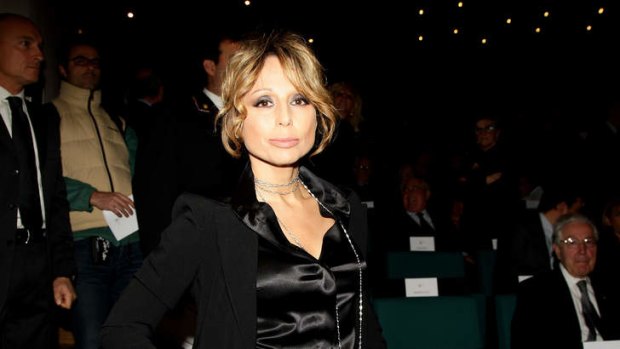 Marina Berlusconi at an awards ceremony on December 7, 2009 in Milan, Italy.
