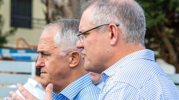 Prime Minister Malcolm Turnbull and Treasurer Scott Morrison.