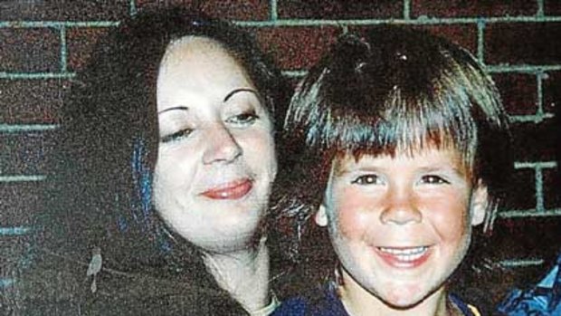 Sandra White and her son Tim.
