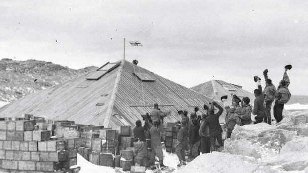 Awfully big adventure &#8230; Antarctic expeditioners at Mawson's Huts between 1911 and 1914.