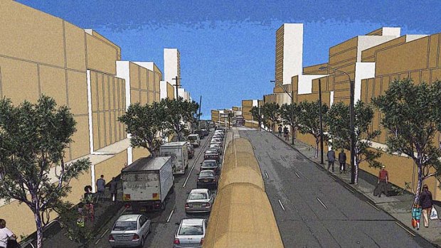 "Pirated and rebadged" ... war of words over Parramatta Road concept.