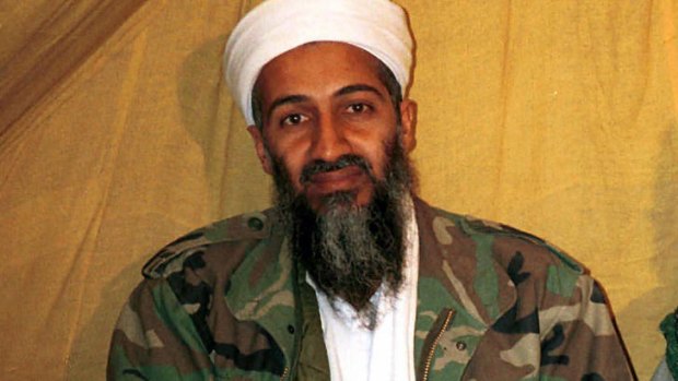 Shot dead ... Osama bin Laden.