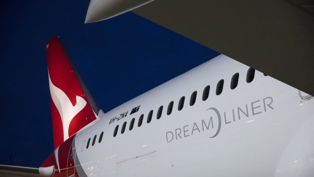 Qantas has purchase rights and options on 45 more Dreamliners, which will come up over the next three years. 