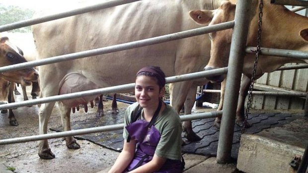 Chloe Scott asked Barnaby Joyce to review milk prices. 