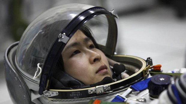 Liu Yang, China's first female astronaut.