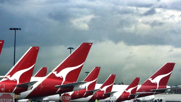Qantas ... campaiging heavily.