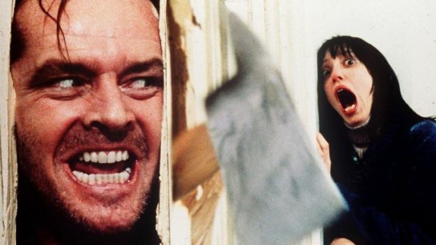 At the door: Jack Nicholson and Shelley Duvall in <i>The Shining</i>.