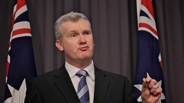 "It's not like we have resolved every detail, but this agreement means we have resolved more than we ever have before" ... Tony Burke.