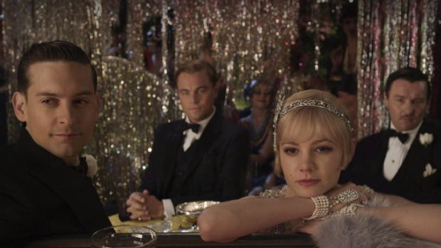Added dimension ... (left to right) Tobey Maguire, Leonardo DiCaprio, Carey Mulligan and Joel Edgerton in <i>The Great Gatsby</i>.