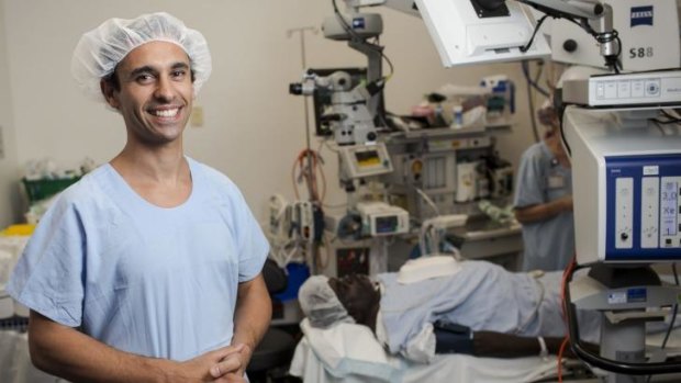 Dr Kris Rallah-Baker is about to become the nation's first Aboriginal ophthalmologist.