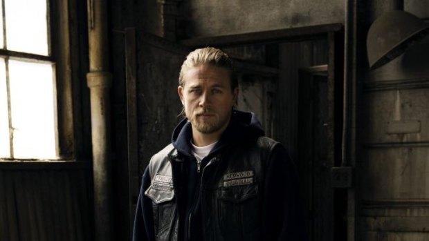 The boss: Charlie Hunnam as Jax Teller in Sons Of Anarchy.