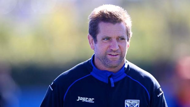 Des Hasler ... refutes claims that he plans to rest some of the Bulldogs' key players this weekend.