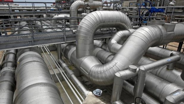 A liquified natural gas plant... some say gas could be used to power more data centres.