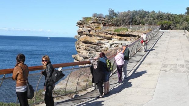 The Gap in Watsons Bay, where Don Ritchie persuaded at least 160 people not to end their lives.