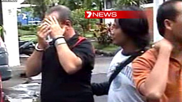 Former Queensland Parliament candidate Robert Paul Mcjannett is arrested in Bali.