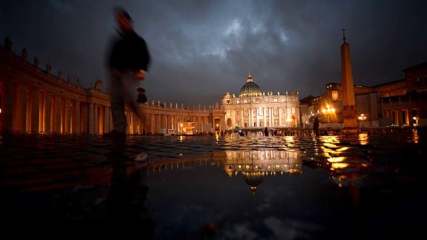 Rumours abound: Saint Peter's Square at the Vatican.