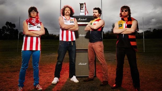 Radio broadcasters and musicians will play in the annual charity football match between the Rockdogs and Megahertz for the Reclink Community Cup at Elsternwick Park on Sunday.