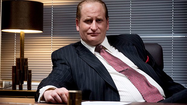 Impressive: Lachy Hulme as Kerry Packer in <i>Howzat!</i>.